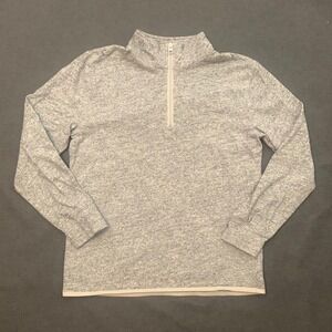 GAP Kids Gray 1/4 Zip Pullover Long Sleeve Sweatshirt Top‎ Youth Boys Size XXL